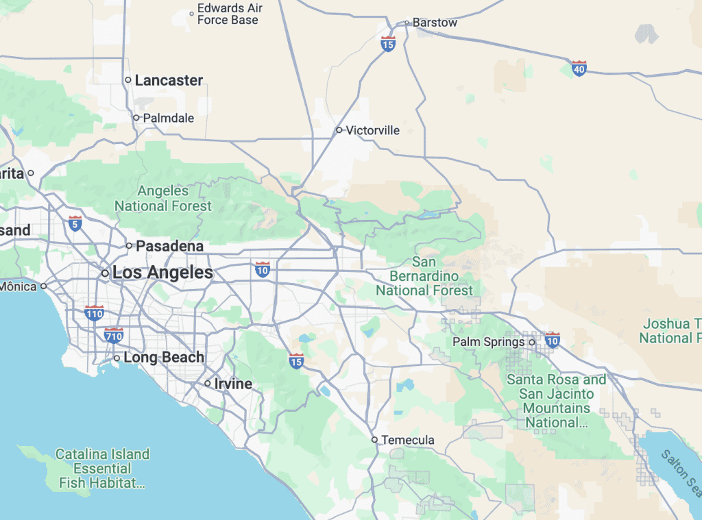 4 Counties Map